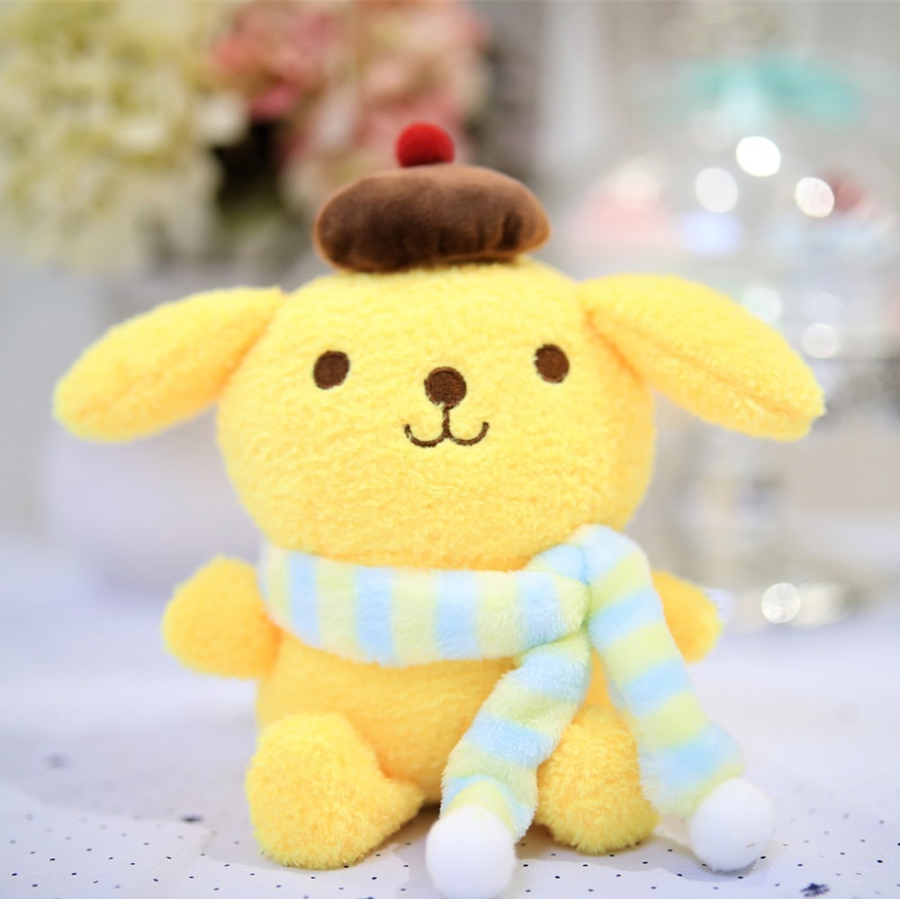 Sanrio Hello Kt Kuromi My Melody Kawaii 20Cm Plush Toys Cute Stuffed Accessorie Cartoon Cinnamoroll Gifts - PomPomPurin Plush